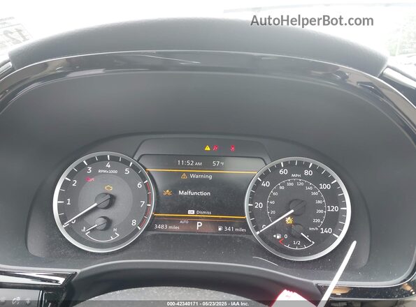 5N1AL1ES1SC331789 2025 INFINITI QX60 Gray Widok tylnych siedzeń