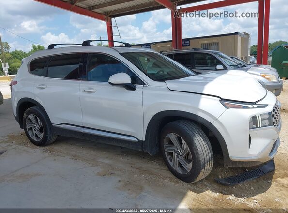 5NMS24AJ4MH362873 2021 HYUNDAI SANTA FE White Widok wnętrza z tyłu