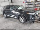 2020 Hyundai Santa Fe Se Black vin: 5NMS2CAD1LH144716