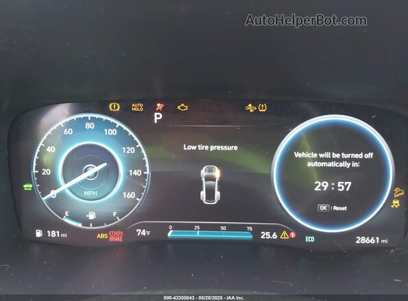 5NMS5DA10PH011874 2023 HYUNDAI SANTA FE HYBRID Blue Вид задніх сидінь