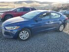 2017 Hyundai Elantra Se Blue vin: 5NPD74LFXHH097954