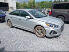 2019 Hyundai Sonata Sel Silver vin: 5NPE34AF2KH807147
