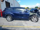 2021 Toyota Highlander L Синий vin: 5TDCZRAH0MS078583