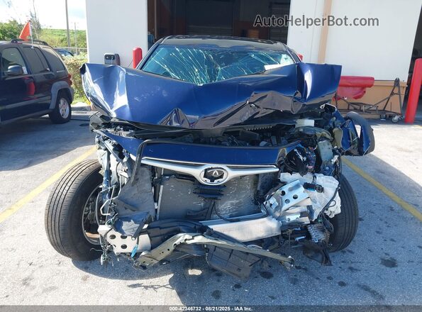 5TDCZRAH0MS078583 2021 TOYOTA HIGHLANDER Синий Вид спереди
