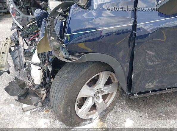 5TDCZRAH0MS078583 2021 TOYOTA HIGHLANDER Синий 