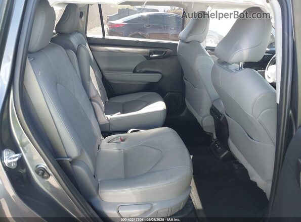5TDFARAH6LS002515 2020 TOYOTA HIGHLANDER HYBRID Gray VIN კოდის სტიკერის ხედი