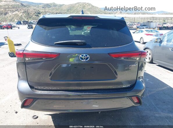 5TDFARAH6LS002515 2020 TOYOTA HIGHLANDER HYBRID Gray 