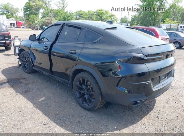 5UXCY6C09M9G37363 2021 BMW X6 Черный Задняя левая четверть