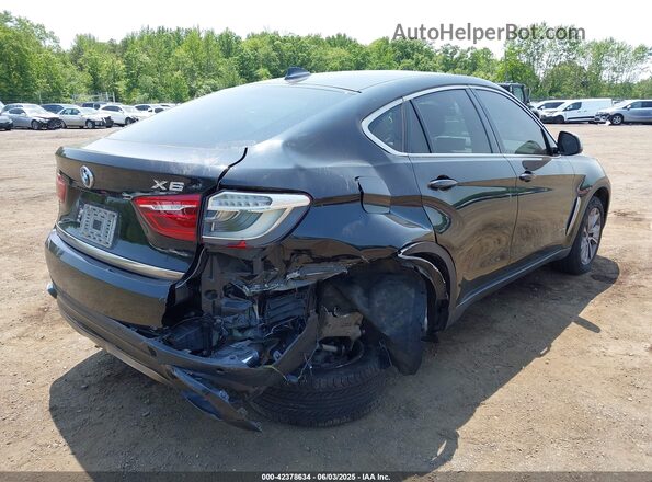 5UXKU2C58J0Z61817 2018 BMW X6 Черный Вид спереди