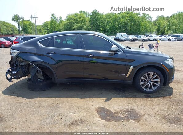 5UXKU2C58J0Z61817 2018 BMW X6 Черный Вид задней части салона