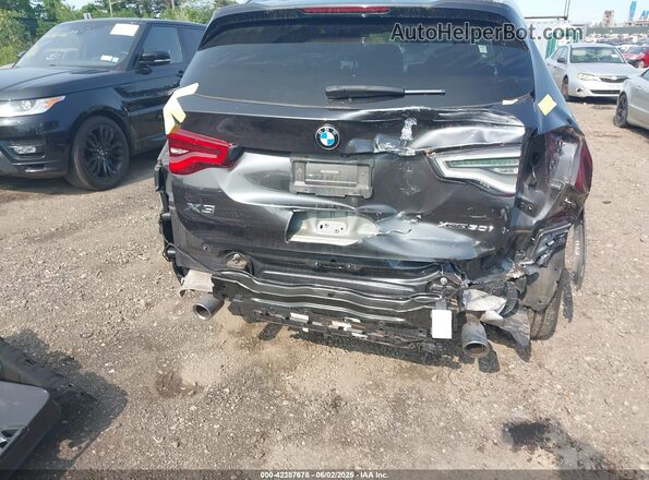 5UXTY5C07M9E96142 2021 BMW X3 Black Vista frontal