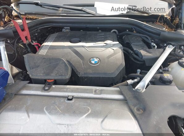 5UXTY5C07M9E96142 2021 BMW X3 Black Vista trasera