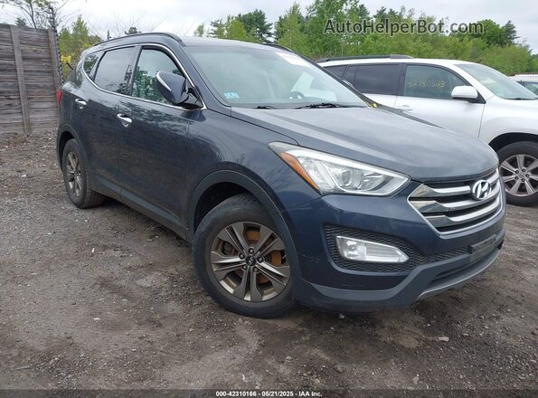 5XYZUDLB3GG313628 2016 HYUNDAI SANTA FE SPORT Black Przód prawy