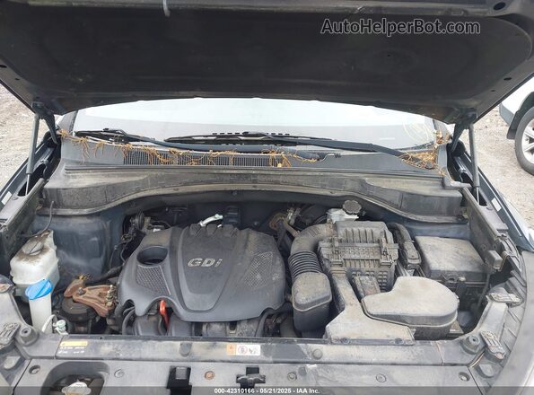 5XYZUDLB3GG313628 2016 HYUNDAI SANTA FE SPORT Black Widok z tyłu
