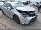 2021 Toyota Corolla Le Silver vin: 5YFEPMAE2MP257501