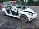 2022 Tesla Model 3 Long Range Dual Motor All-wheel Drive White vin: 5YJ3E1EB3NF186902