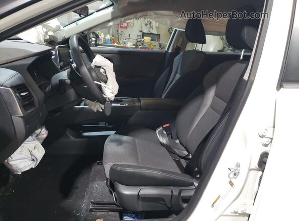 5N1AT3AA2MC819595 2021 NISSAN ROGUE Белый Вид салона спереди