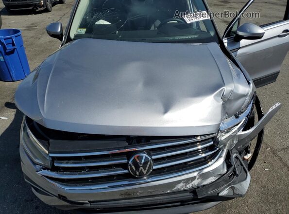 3VVMB7AX4RM166985 2024 VOLKSWAGEN TIGUAN Серебряный Вид подкапотного пространства
