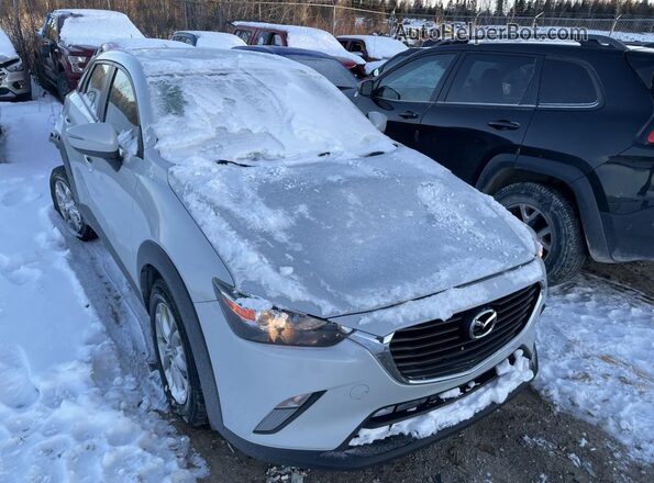 JM1DKFC79H0168772 2017 MAZDA CX-3 Silver Передня права чверть