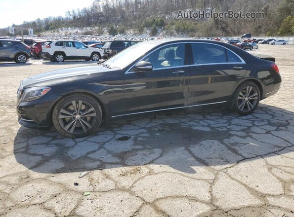 WDDUG8FB9GA254532 2016 MERCEDES-BENZ S Черный Передняя левая четверть