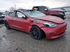 2021 Tesla Model 3 Красный vin: 5YJ3E1EA6MF922723