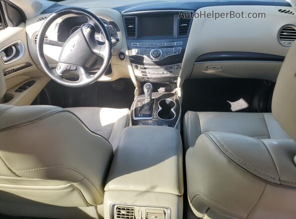 5N1DL0MN6HC520191 2017 INFINITI QX60 Green წინა პანელის ხედი