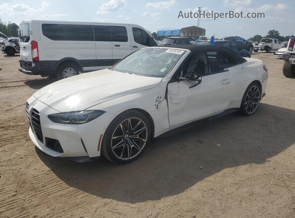 WBS33BA03NCK92918 2022 BMW M4 Белый Передняя левая четверть