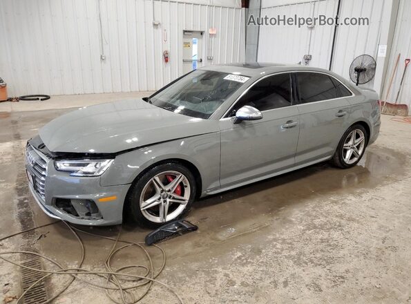 WAUB4AF46KA115225 2019 AUDI S4 Gray Przód lewy