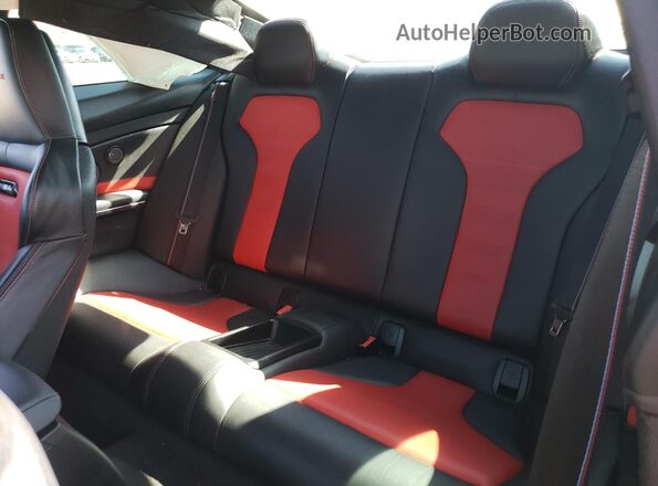 WBS4Y9C0XLFJ77823 2020 BMW M4 Red უკანა სავარძლების ხედი