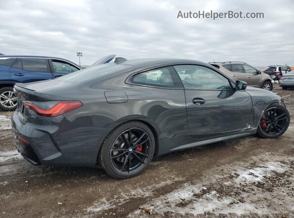 WBA13AR04NCJ02389 2022 BMW M4 Серый Задняя правая четверть