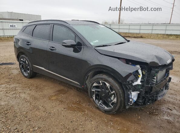 5XYK5CDF9SG256869 2025 KIA SPORTAGE Черный Передняя правая четверть