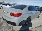 2018 Bmw M550xi Gray vin: WBAJB9C50JB286445