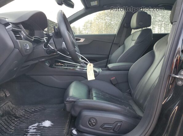 WAUEAAF46MA069372 2021 AUDI OTHER Black Widok wnętrza z przodu