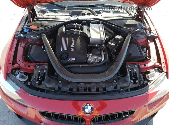 WBS4Y9C0XLFJ77823 2020 BMW M4 Red უკანა სალონის ხედი