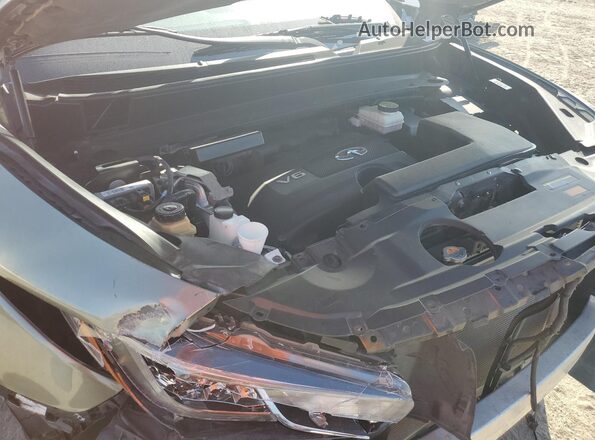 5N1DL0MN6HC520191 2017 INFINITI QX60 Green ძრავის განყოფილების ხედი