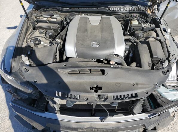 JTHBZ1D25J5033790 2018 LEXUS IS Gray Widok wnętrza z tyłu