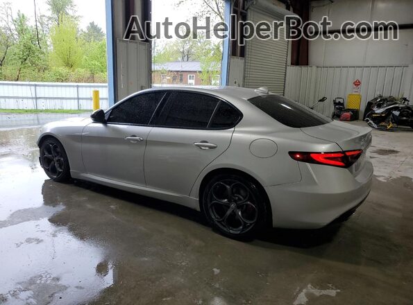 ZARFAMBN7K7602594 2019 ALFA ROMEO GIULIA Серебряный Задняя левая четверть