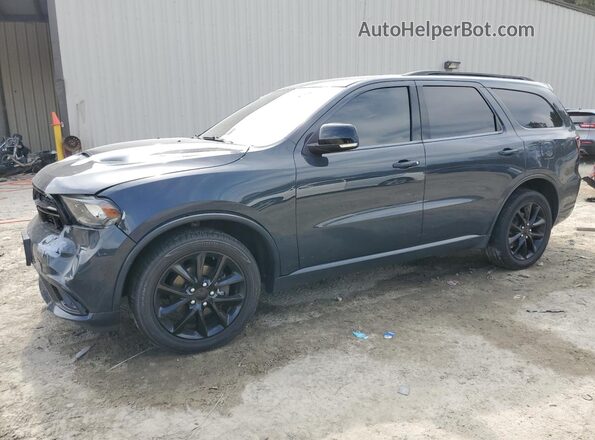 1C4RDJDG0JC262142 2018 DODGE DURANGO Серый Передняя левая четверть