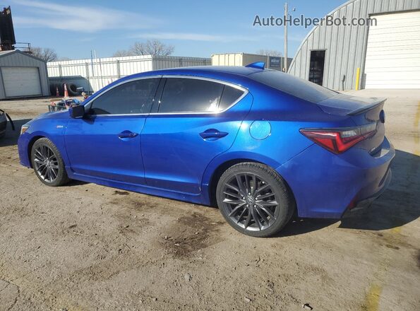 19UDE2F83LA000246 2020 ACURA ILX Синий Задняя левая четверть