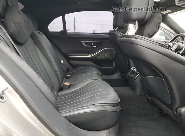 W1K6G6DB0NA094067 2022 MERCEDES-BENZ S Желто-коричневый Вид задних сидений