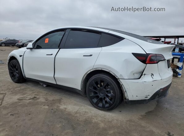 5YJYGDEE9MF088273 2021 TESLA MODEL Белый Задняя левая четверть