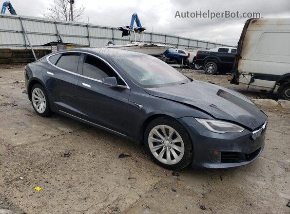5YJSA1E1XHF210860 2017 TESLA MODEL Угольный Передняя правая четверть