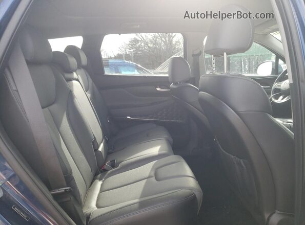 5NMS3DAJ3PH593572 2023 HYUNDAI SANTA Blue Вид задньої частини салону