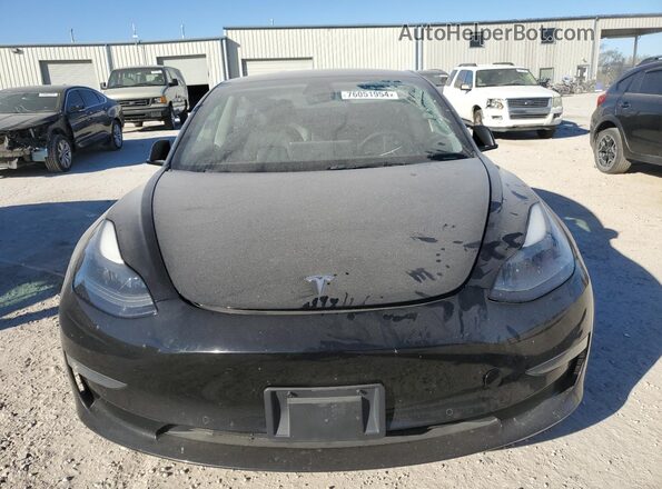 5YJ3E1EA9MF094523 2021 TESLA MODEL Черный Вид спереди