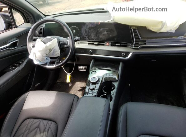 KNDPZDDH7R7155824 2024 KIA SPORTAGE Черный Вид панели приборов