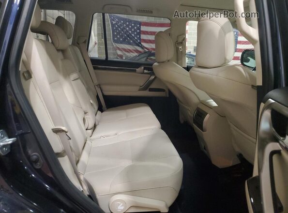 JTJAM7BX6L5265134 2020 LEXUS GX Синий Вид задней части салона