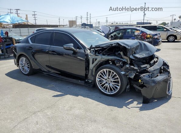 JTHDA1D27N5120709 2022 LEXUS IS Черный Передняя правая четверть
