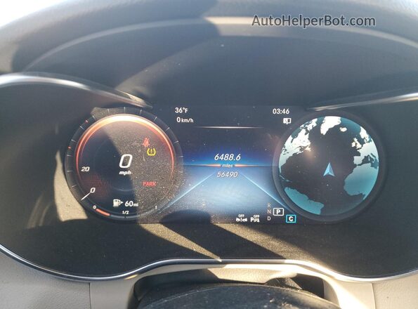 W1N0G8EB0LF767121 2020 MERCEDES-BENZ GLC-CLASS Черный Вид щитка приборов