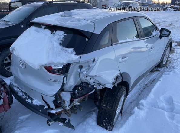 JM1DKFC79H0168772 2017 MAZDA CX-3 Silver Задня права чверть
