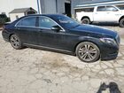 2016 Mercedes-benz S 550 4matic Черный vin: WDDUG8FB9GA254532